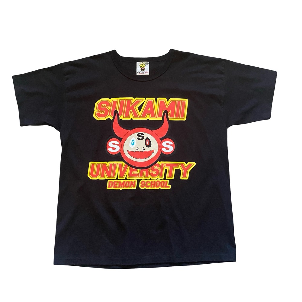 Sukamii University Demon School Black T-Shirt XXL Edition 3 Made In LA Mens Tee